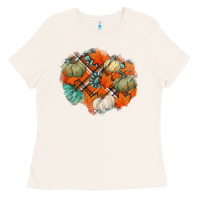Bone fall autumn patches Ladies Tee - Jasminsmagicworld