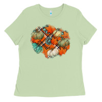 Matcha fall autumn patches Ladies Tee - Jasminsmagicworld