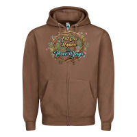 Chestnut Crown of thorns Easter Day Zipper Hoodie - HowdyJamesFarm