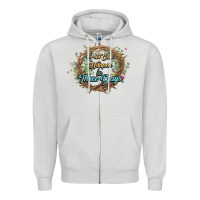 Dove Grey Crown of thorns Easter Day Zipper Hoodie - HowdyJamesFarm