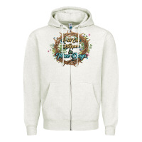 Oatmeal Heather Crown of thorns Easter Day Zipper Hoodie - HowdyJamesFarm