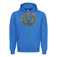 True Royal Crown of thorns Easter Day Zipper Hoodie - HowdyJamesFarm