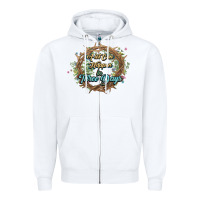 White Crown of thorns Easter Day Zipper Hoodie - HowdyJamesFarm