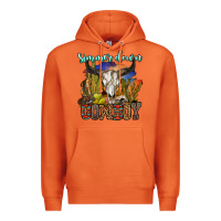 Carrot simmer down cowboy Premium Hoodie - OliviaCreatesArt