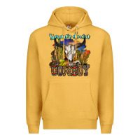 Mustard simmer down cowboy Premium Hoodie - OliviaCreatesArt
