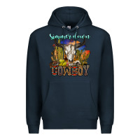 Navy simmer down cowboy Premium Hoodie - OliviaCreatesArt