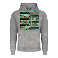 Cloud Rock Hairdresser Parting Comb With Leopard And Glitter Seamless Pattern Bbs Vintage Hoodie - BundleAndBundleShop
