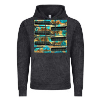 Vintage Black Hairdresser Parting Comb With Leopard And Glitter Seamless Pattern Bbs Vintage Hoodie - BundleAndBundleShop