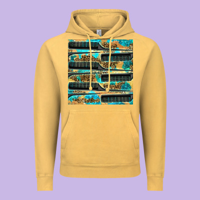 Hairdresser Parting Comb With Leopard And Glitter Seamless Pattern Bbs Vintage Hoodie Designed By Bundleandbundleshop