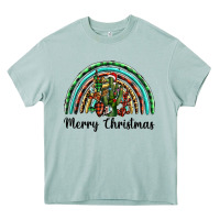 Arona merry christmas cactus rainbow Heavy Core Tee - BarkalooDesign