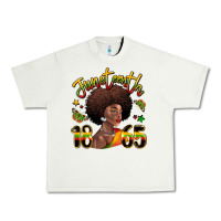 Pistachio juneteenth 1865 black woman Urban Heavy Tee - LillyAllenDesigns