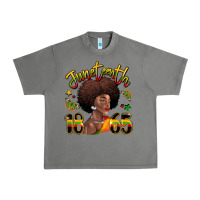 Tornado juneteenth 1865 black woman Urban Heavy Tee - LillyAllenDesigns