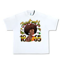 White juneteenth 1865 black woman Urban Heavy Tee - LillyAllenDesigns