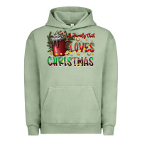 Pigment Oil Green afamilytloveschristmas Urban Hoodie - CowhideDigitalArt