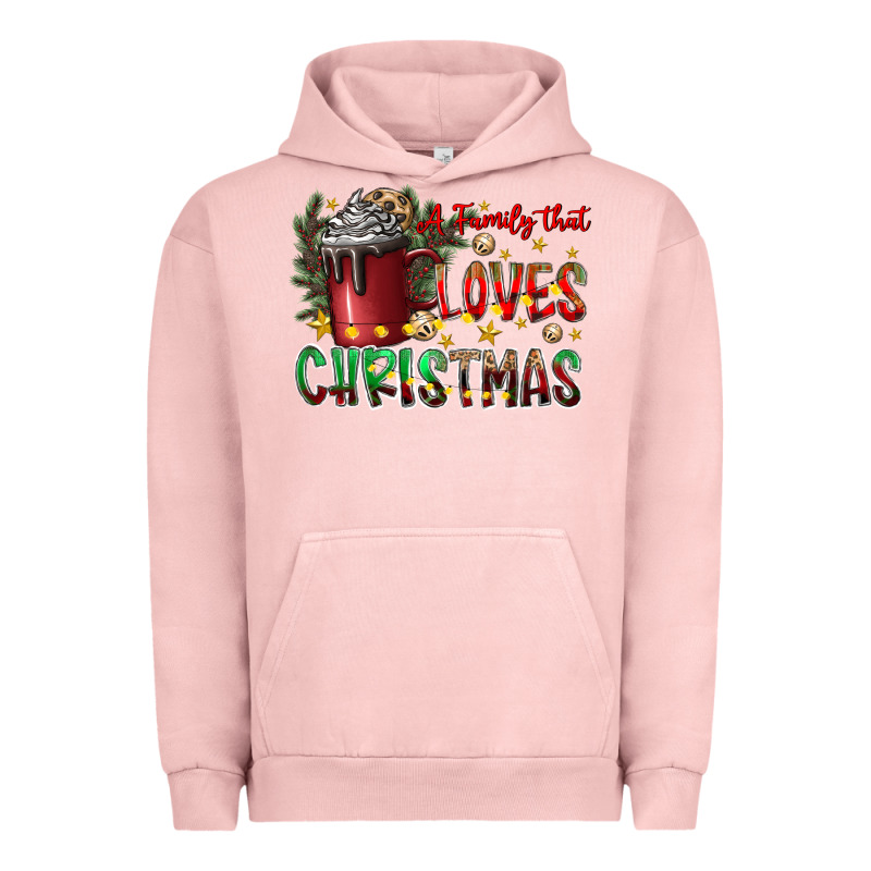 Afamilytloveschristmas Urban Hoodie by CowhideDigitalArt | Teevron