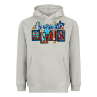 Moon Dust American mama 4th of july Heavyweight Hoodie - FaDigitalArtStudio