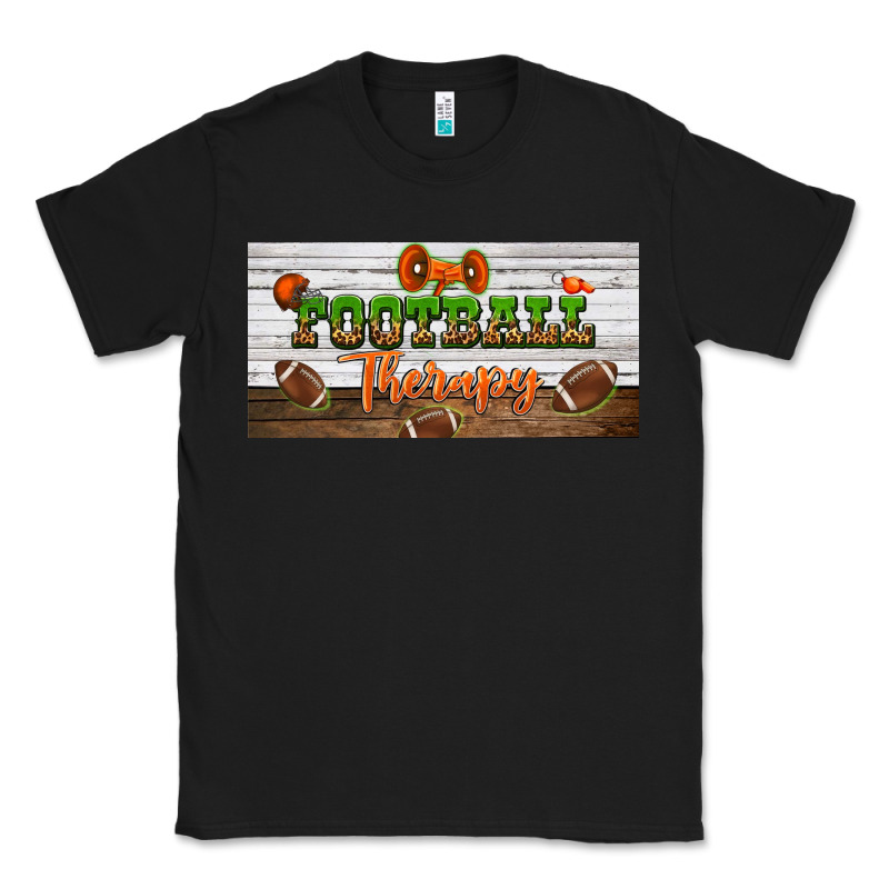 Football Therapy License Plate Classic Tee by BundleAndBundleShop | Teevron