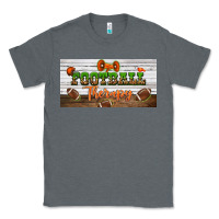 Charcoal Heather football therapy license plate Classic Tee - BundleAndBundleShop