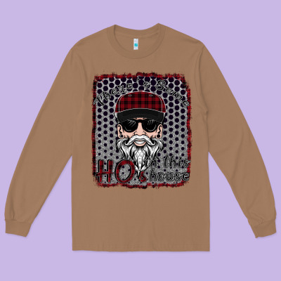 There's Some Ho Ho Ho's In This House Long Sleeve Tee Designed By Bettercallsaul