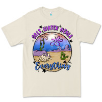 Bone salt water heals everything Premium Tee - MaliasSmallBusiness