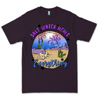 Plum salt water heals everything Premium Tee - MaliasSmallBusiness