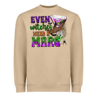 Even Witches Need A Marg Heavyweight Sweatshirt | Teevron