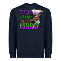 Navy Even Witches Need a Marg Heavyweight Sweatshirt - texasbilliewilder