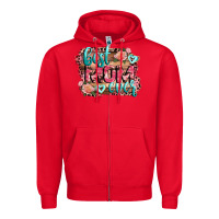 Red Best Mom ever Mother's Day Zipper Hoodie - CowGirlArtShop