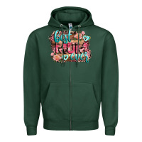 Sports Green Best Mom ever Mother's Day Zipper Hoodie - CowGirlArtShop