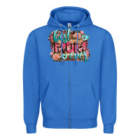 True Royal Best Mom ever Mother's Day Zipper Hoodie - CowGirlArtShop