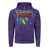 Cloud Purple Straight Againts Hate Vintage Hoodie - BundleAndBundleShop