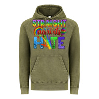 Vintage Olive Straight Againts Hate Vintage Hoodie - BundleAndBundleShop