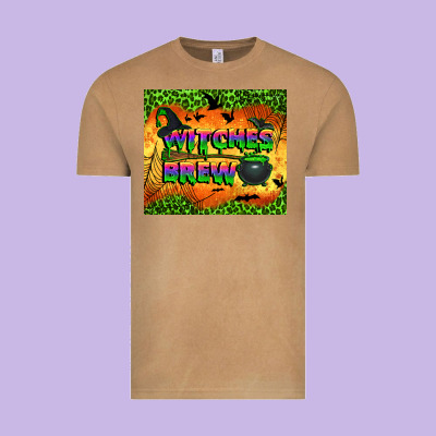 Witches Brew Tumbler Vintage Tee Designed By Bundleandbundleshop