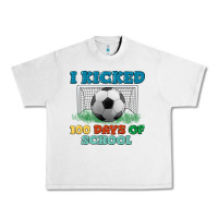 I Kicked 100 Days Of School Urban Heavy Tee | Teevron