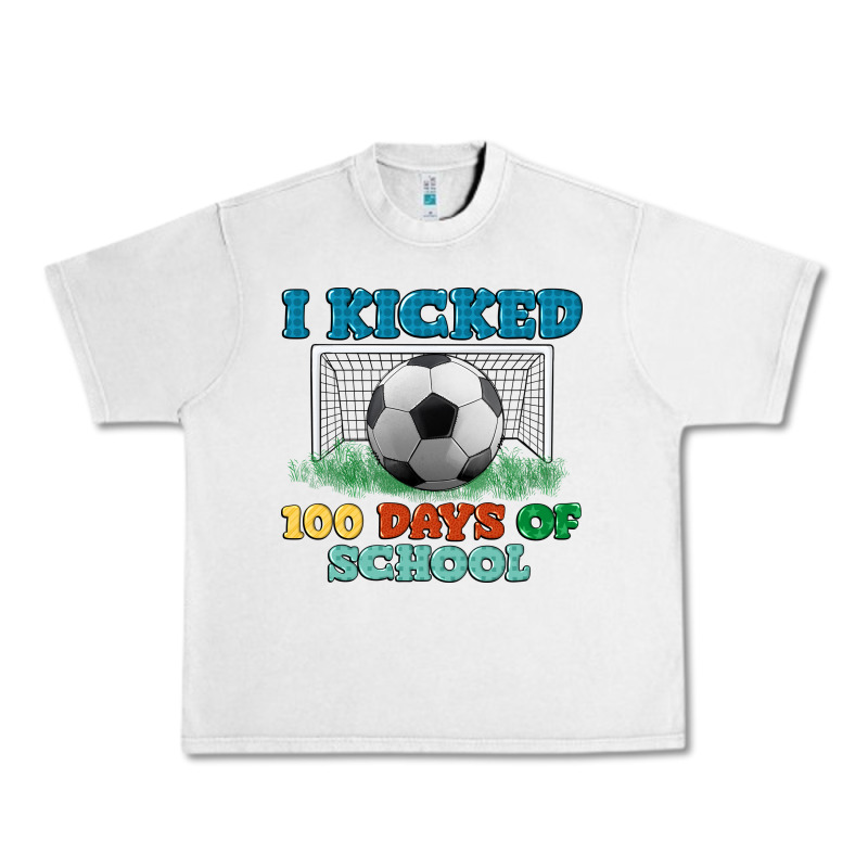 I Kicked 100 Days Of School Urban Heavy Tee by LillyAllenDesigns | Teevron