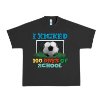 Pigment Black i kicked 100 days of school Urban Heavy Tee - LillyAllenDesigns