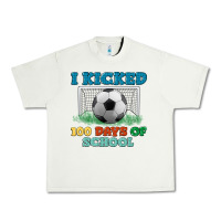 Pistachio i kicked 100 days of school Urban Heavy Tee - LillyAllenDesigns