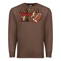Chestnut football kinda day Premium Sweatshirt - FaDigitalArtStudio