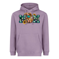 Lavender Western Mom Mother's Day Heavyweight Hoodie - FaDigitalArtStudio