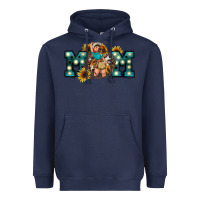 Navy Western Mom Mother's Day Heavyweight Hoodie - FaDigitalArtStudio