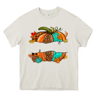 Cream custom pumpkin name Heavy Core Tee - NancyCooperArtShop