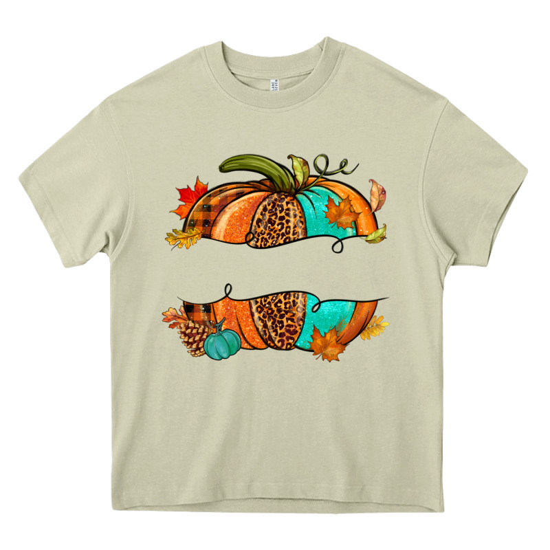 Custom Pumpkin Name Heavy Core Tee by NancyCooperArtShop | Teevron