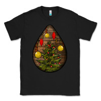 Black christmas  teardrop Classic Tee - BundleAndBundleShop