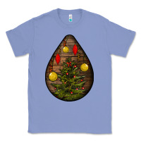 Colony Blue christmas  teardrop Classic Tee - BundleAndBundleShop