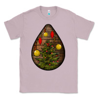 Lilac christmas  teardrop Classic Tee - BundleAndBundleShop