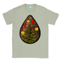 Matcha christmas  teardrop Classic Tee - BundleAndBundleShop