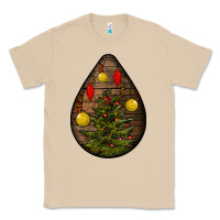 Mushroom christmas  teardrop Classic Tee - BundleAndBundleShop