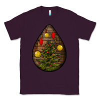 Plum christmas  teardrop Classic Tee - BundleAndBundleShop