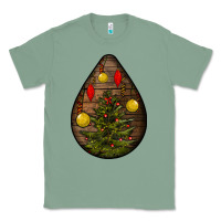 Sage christmas  teardrop Classic Tee - BundleAndBundleShop