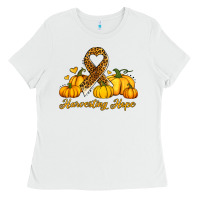 White harvesting hope Ladies Tee - Jasminsmagicworld